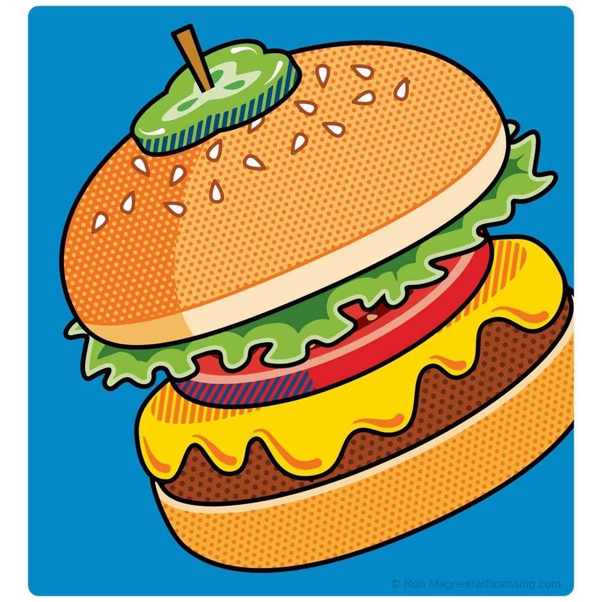 Поп арт еда