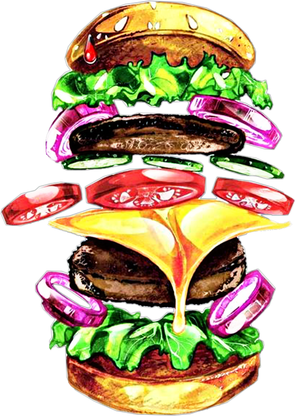 Рисунки еды