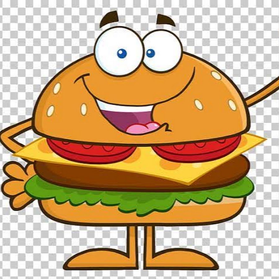 Гамбургер с глазами