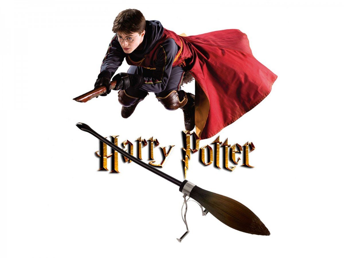 Harry Potter на метле