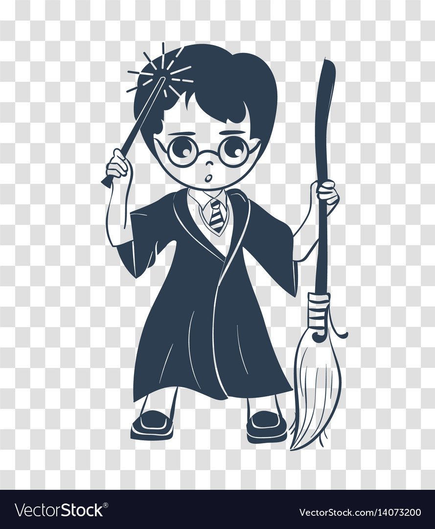 Тень ведьмы на метле