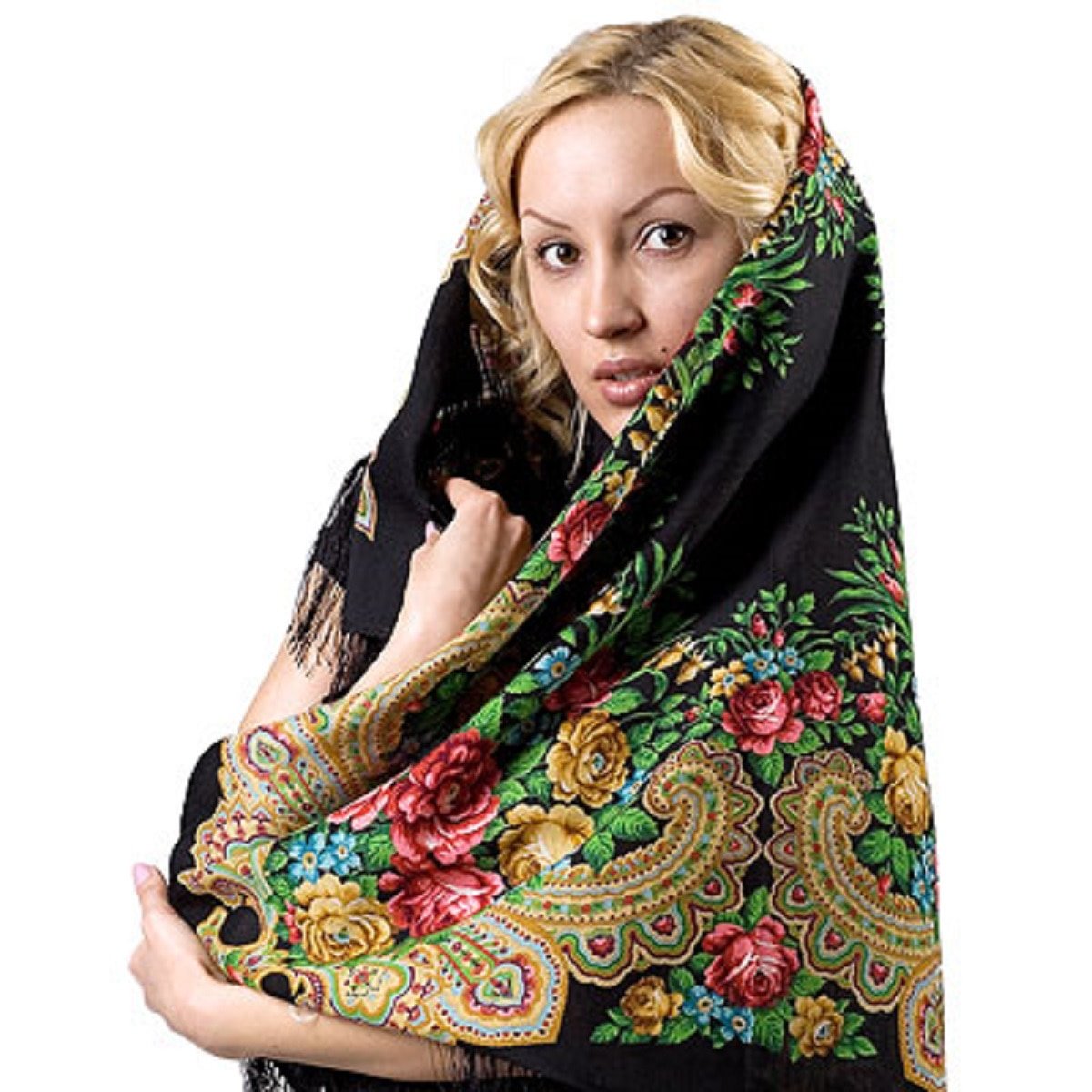 Павлопосадский платок Бенефис