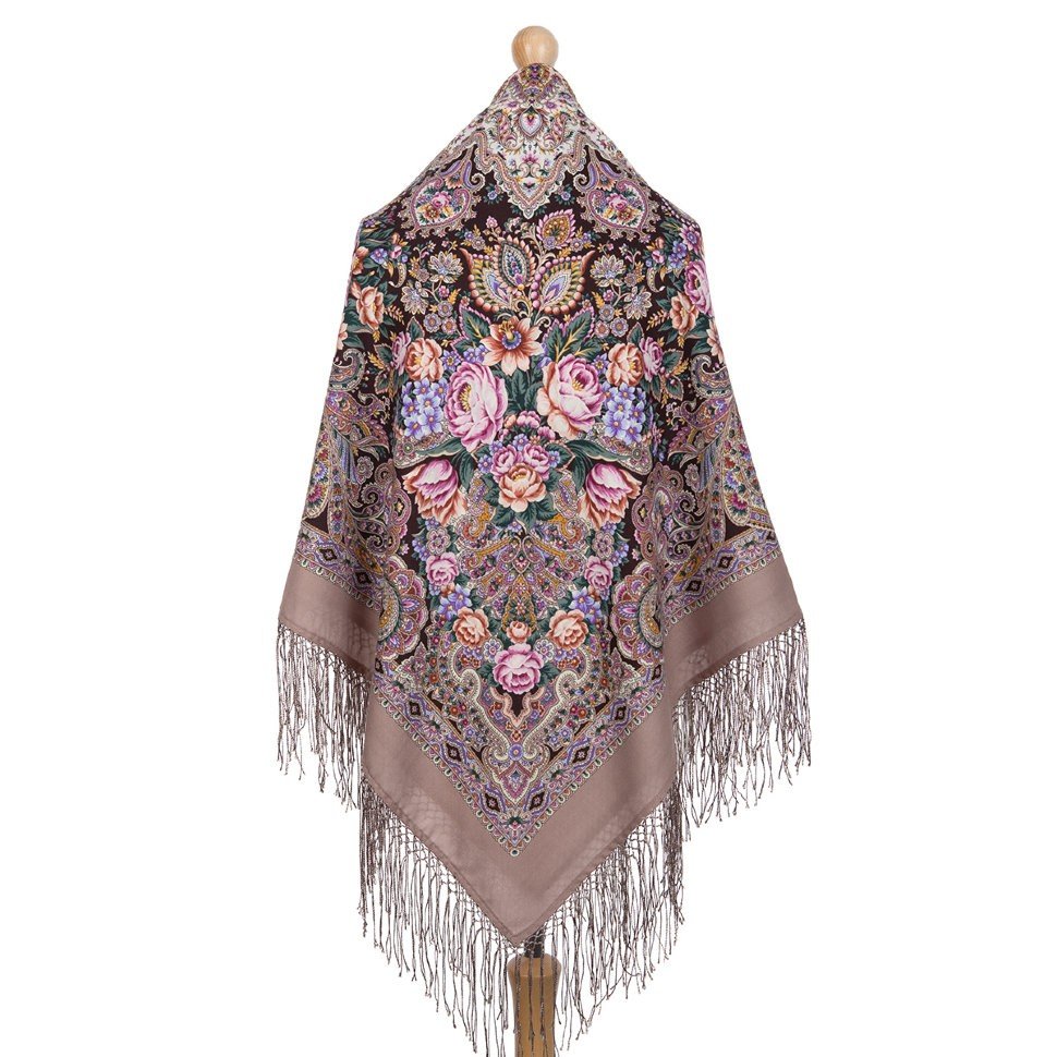 Павлопосадский платок Бенефис 1769-2