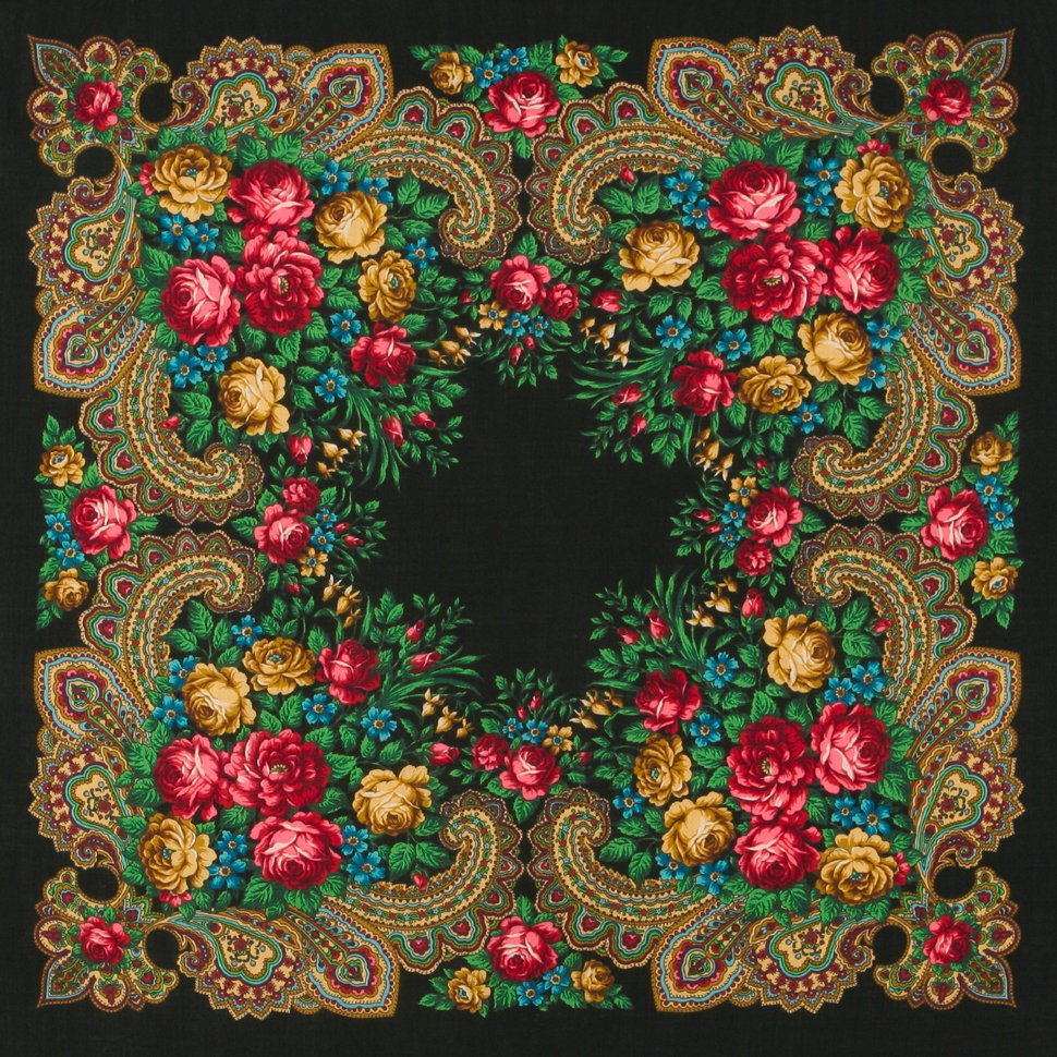 Павлопосадский платок незнакомка