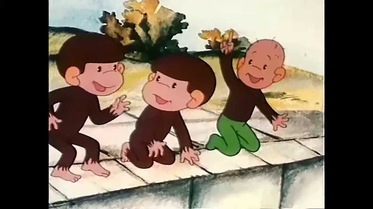 Обезьянка мама и ее дети. Осторожно обезьянки 1984. М/Ф "осторожно, обезьянки".