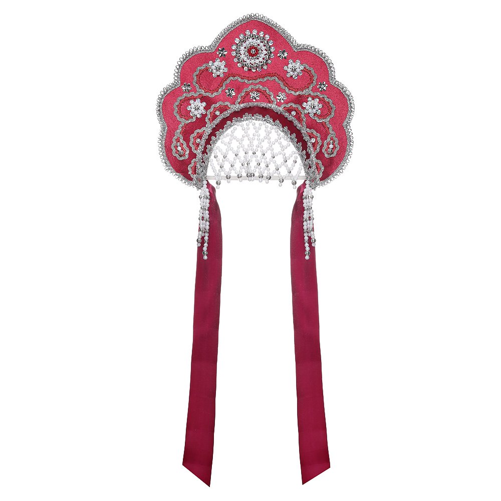 Кокошник с фатой