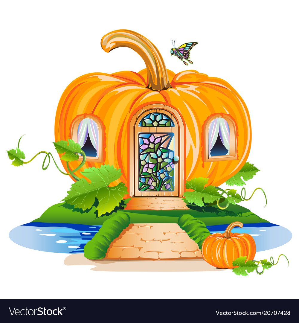 Сказочные домики в виде овощей