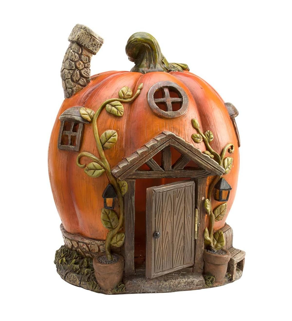 Нарисовать дом тыкву