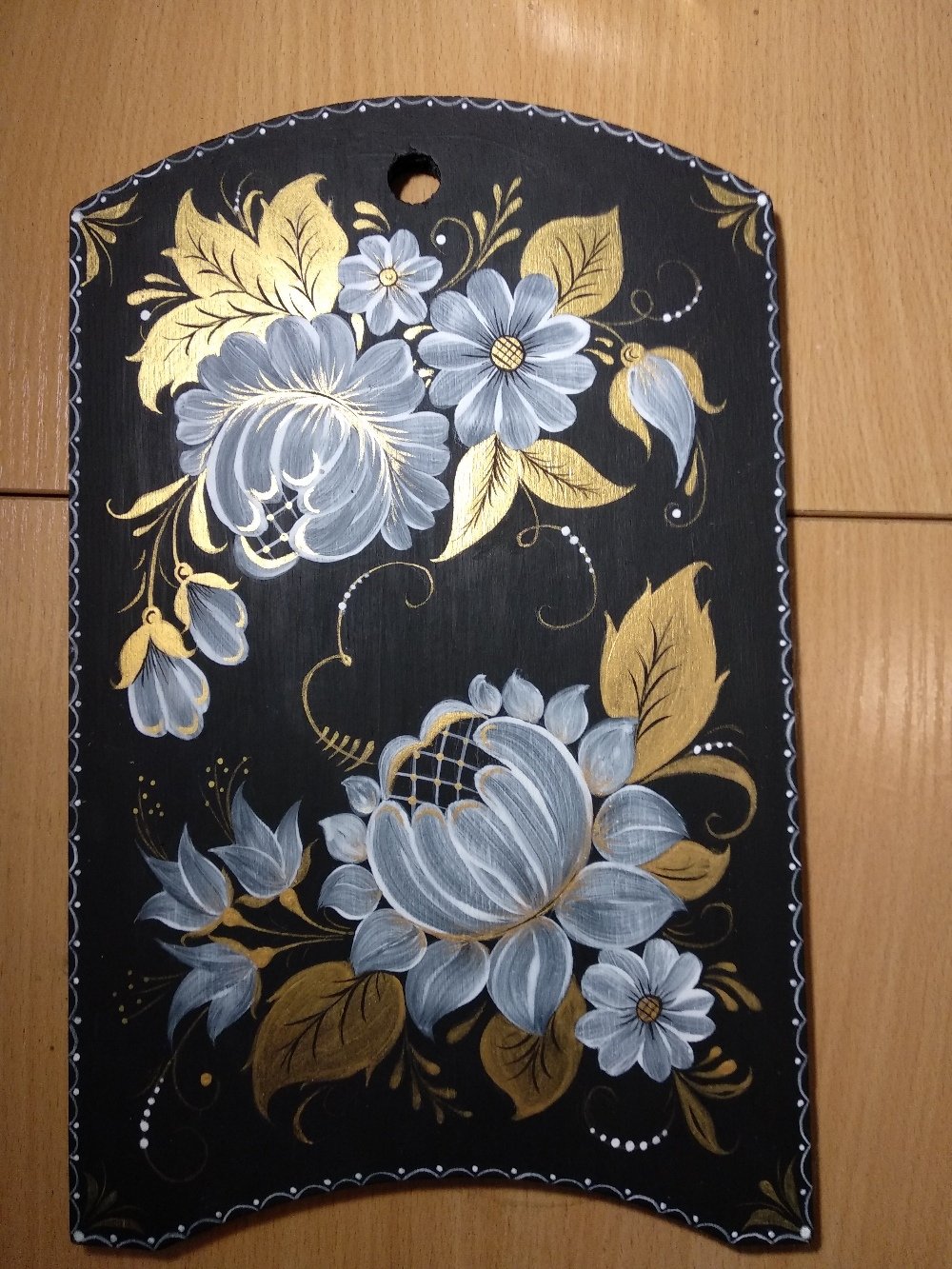 Петербургская роспись по дереву