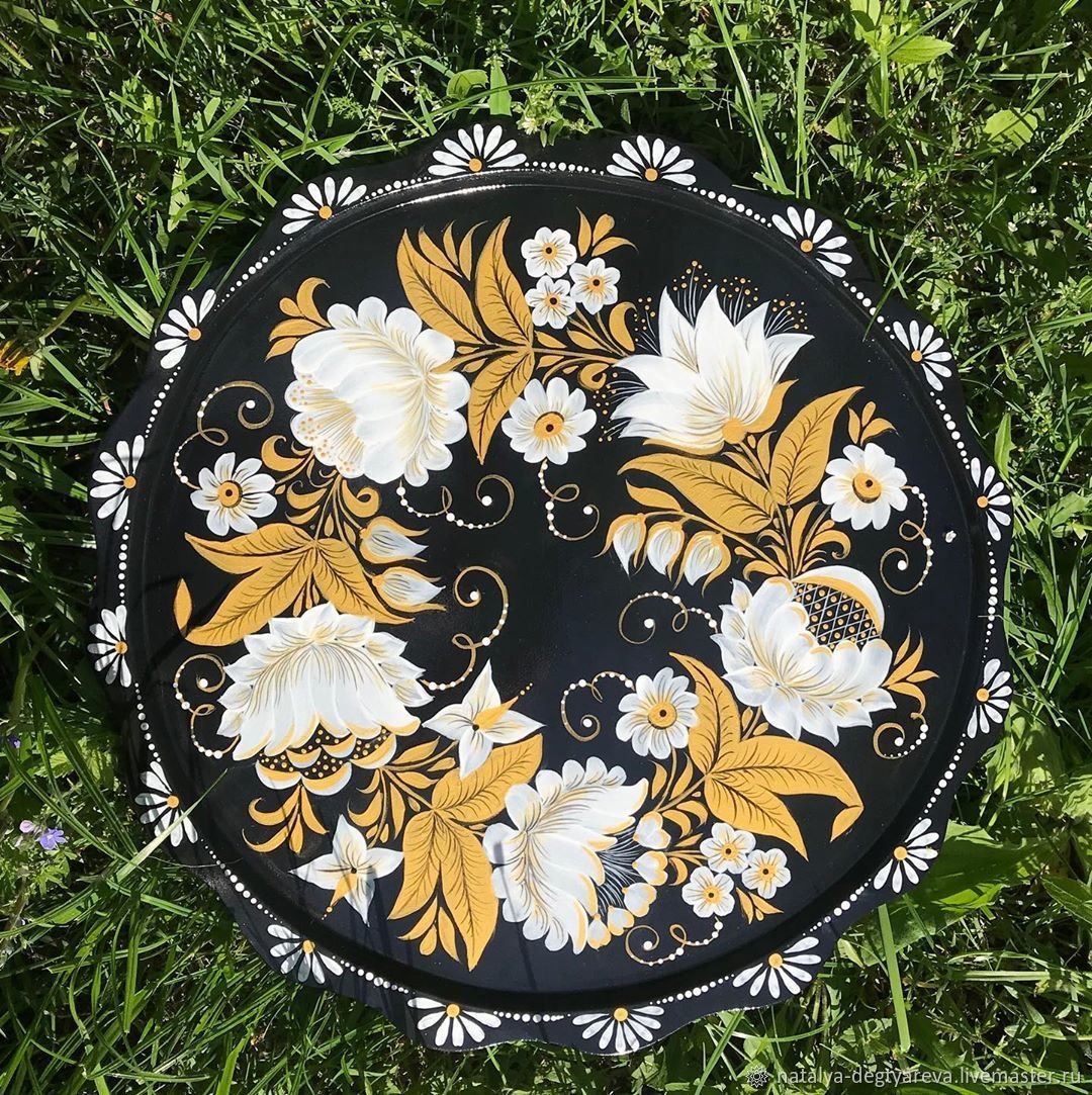 Норвежская роспись Rosemaling