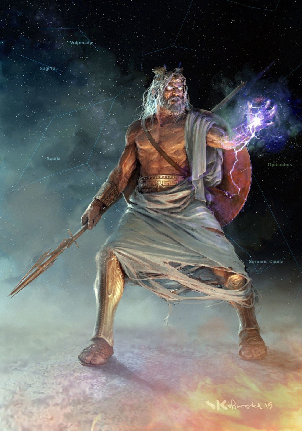 Боги Олимпа Зевс