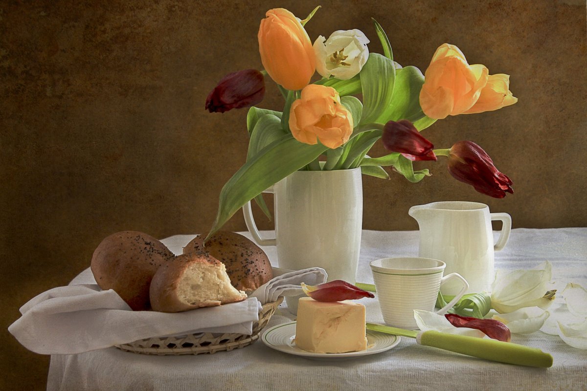 Фруктовый овощной натюрморт