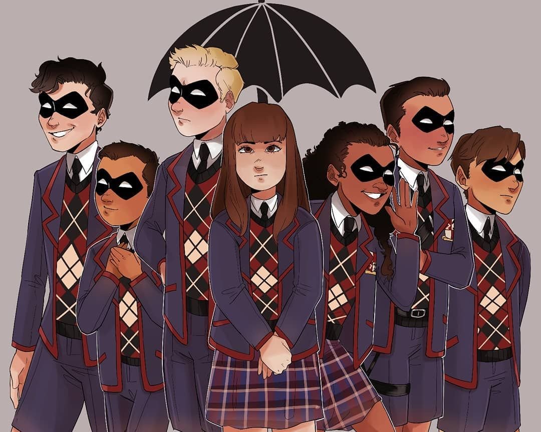 Эйдан Галлахер Академия Амбрелла арт