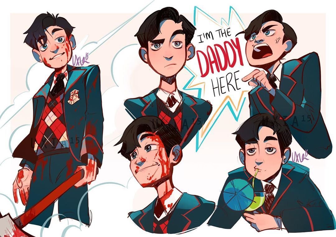 Диего Академия Амбрелла Эстетика