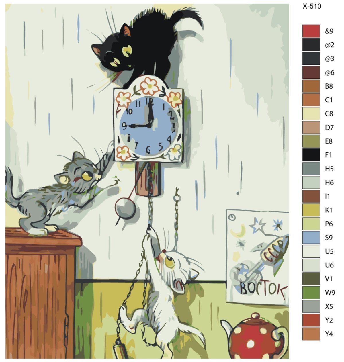 Кот-рыболов мультфильм 1964