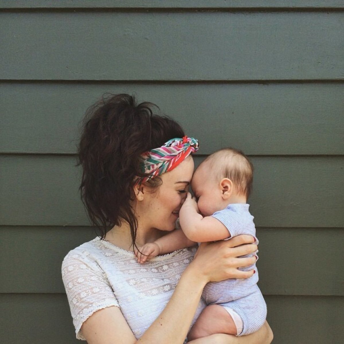 Милые дети с мамами