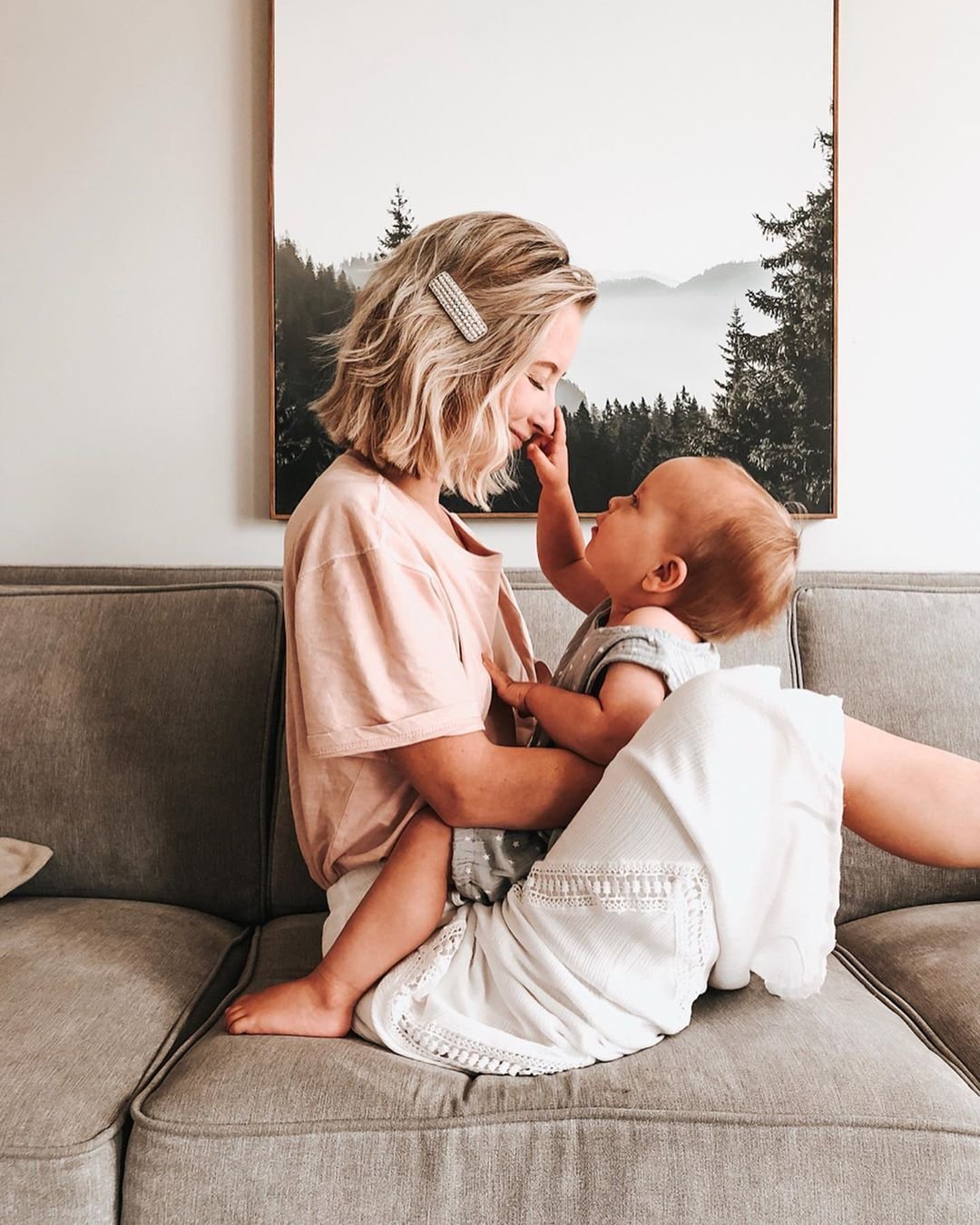 Модные мамы с детьми