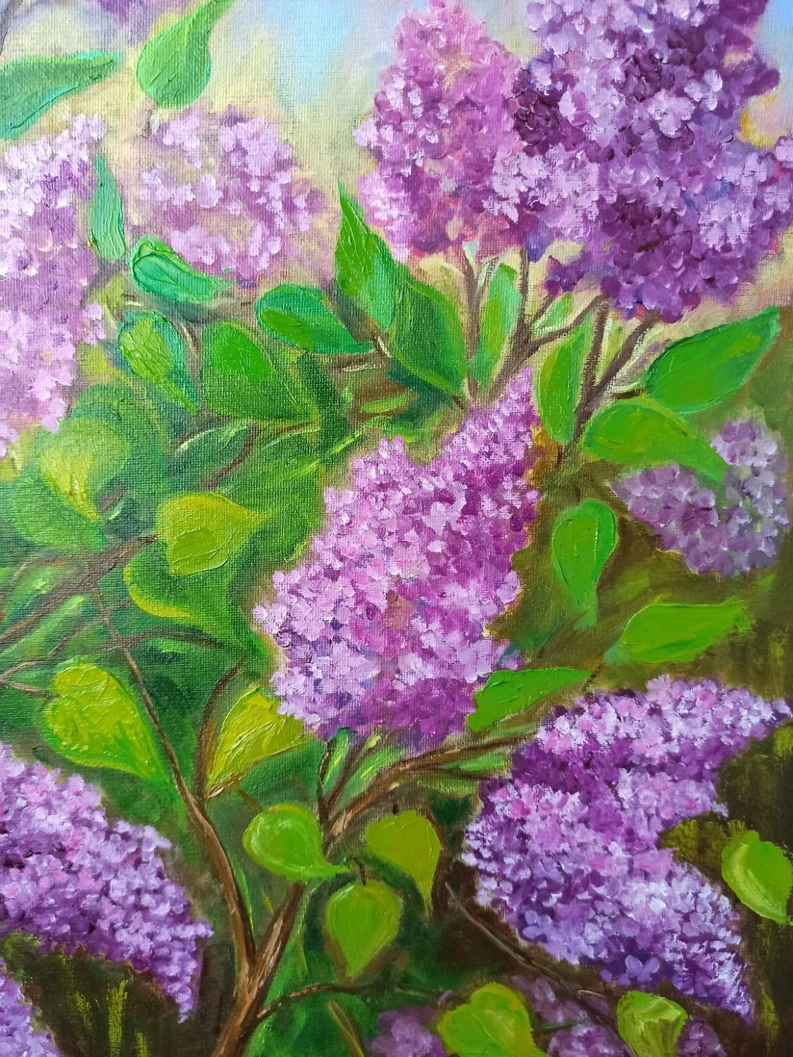 Плитин Андрей художник сирень