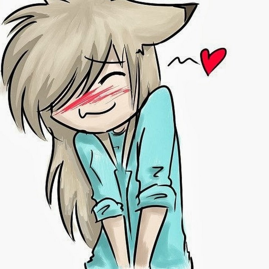 Милое аниме для срисовки