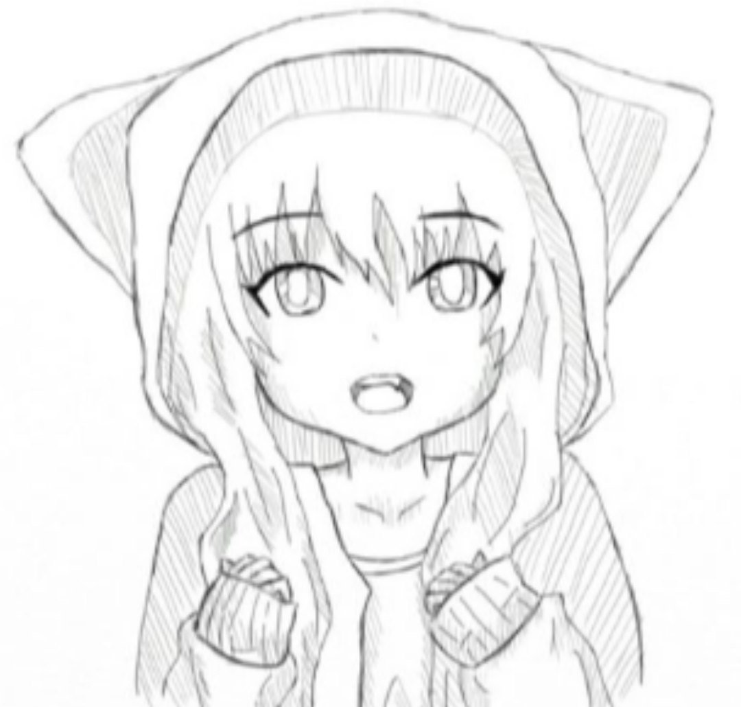 Аниме карандашом