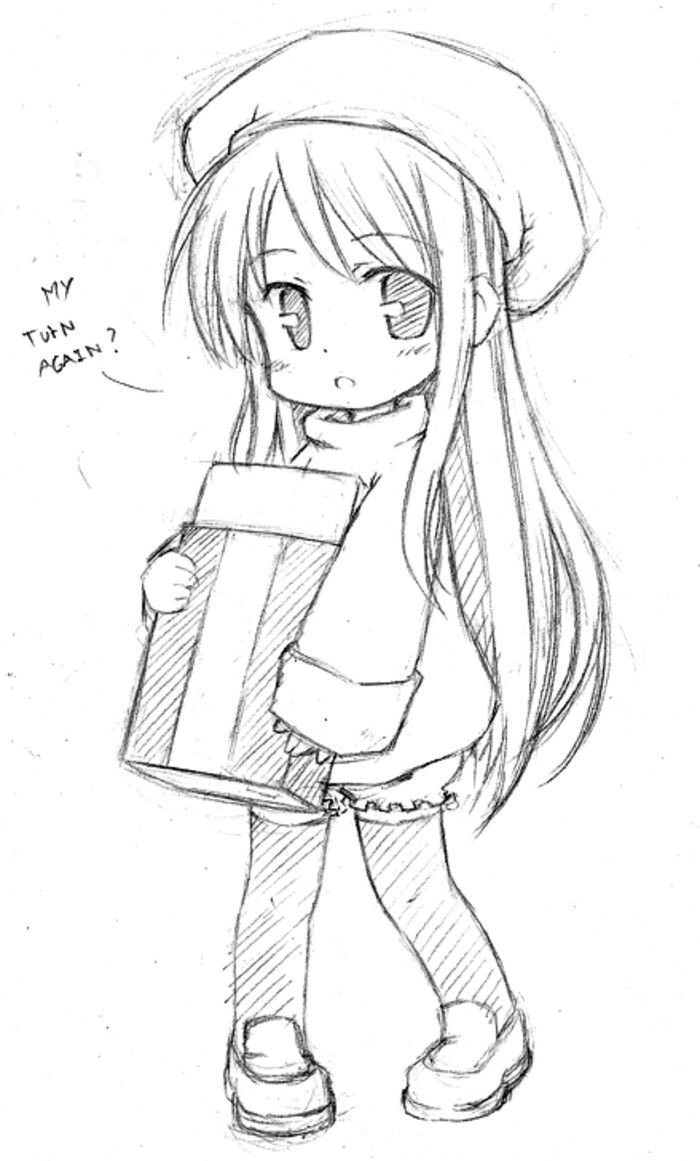 Идеи для скетчбука аниме