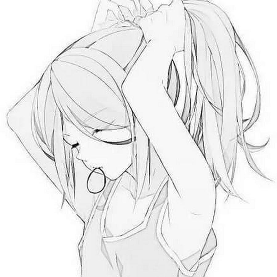 Маленькие рисунки для срисовки аниме