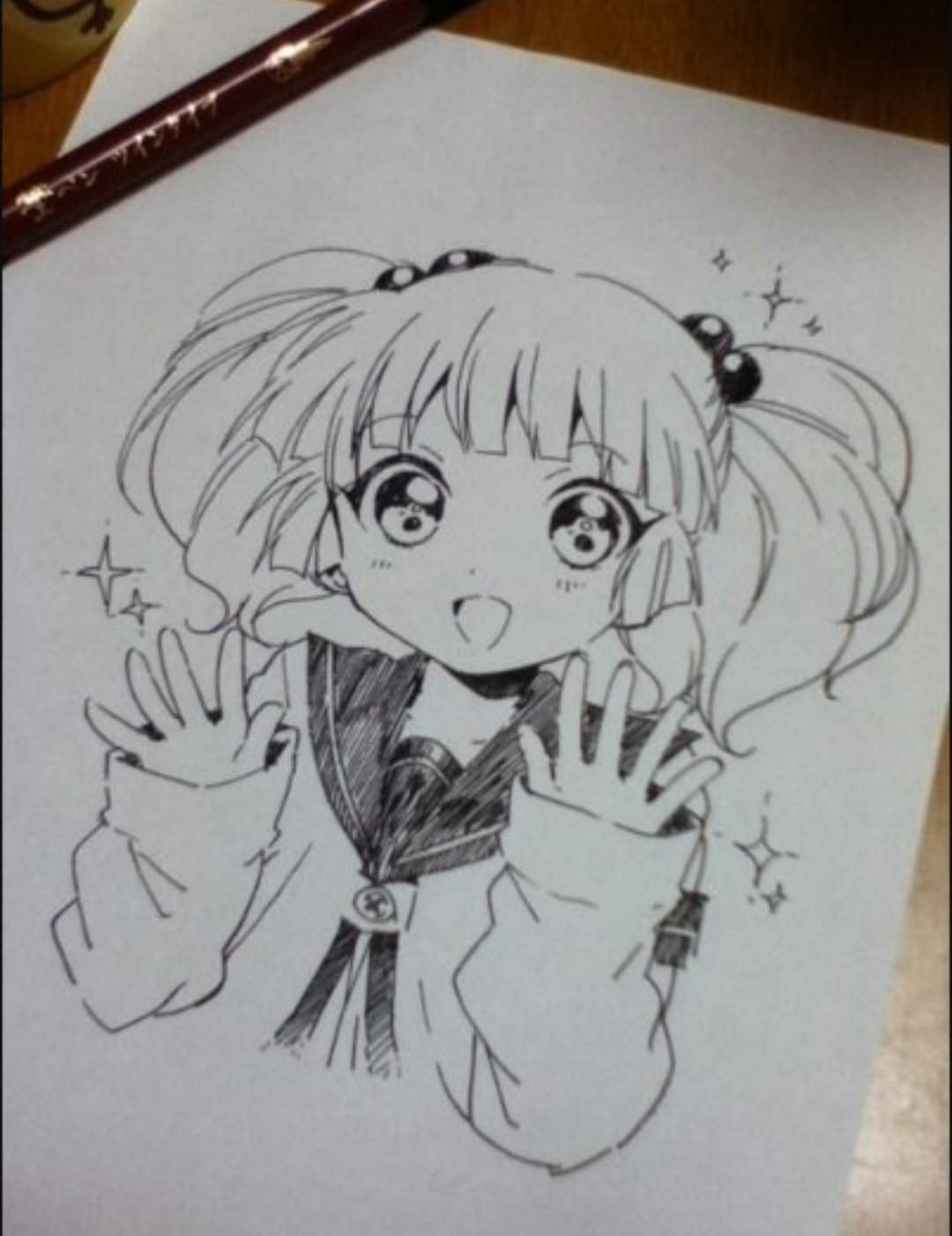 Раскраска мини аниме