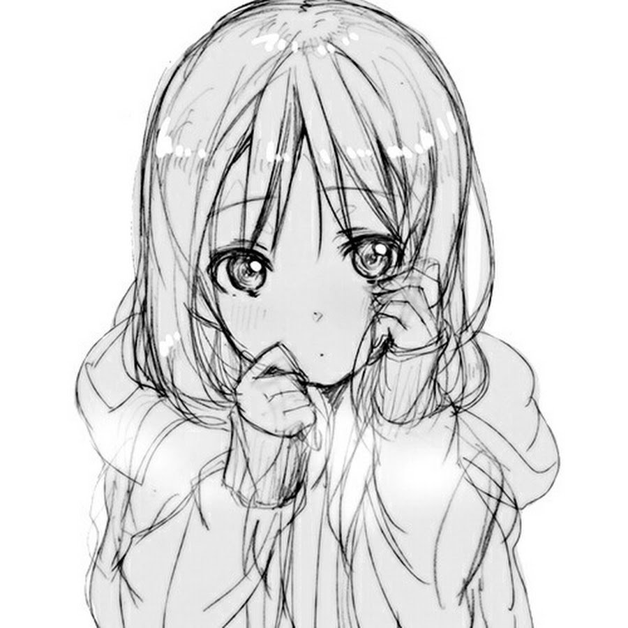 Аниме картинки для срисовки