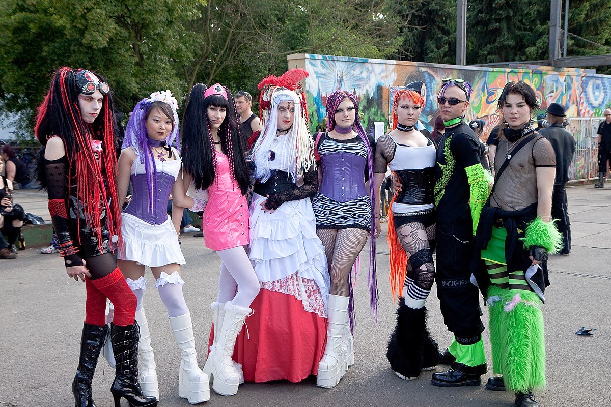 Панки готы эмо хиппи