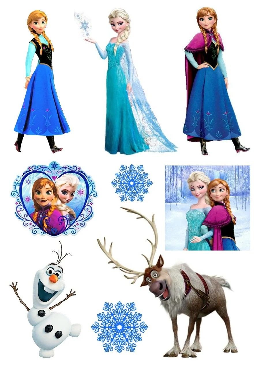 Эльза Фроузен портрет