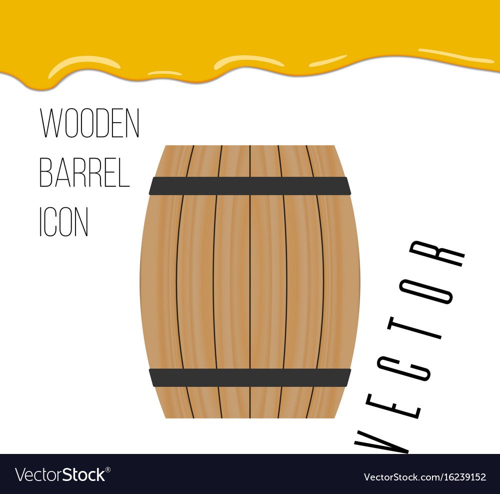 Бочонок меда с пчелой