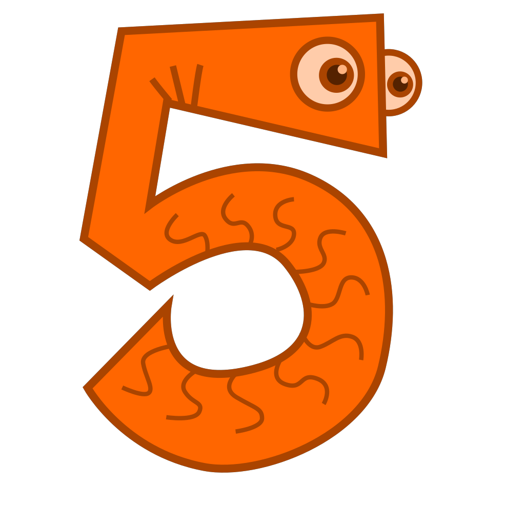 Цветные цифры