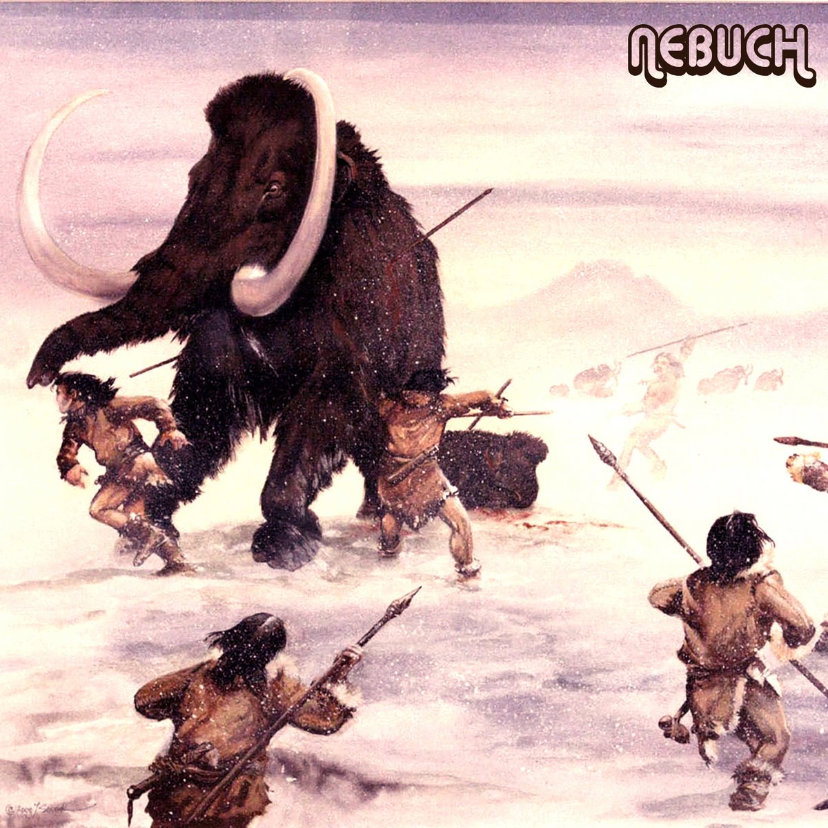 Доисторические люди охотятся