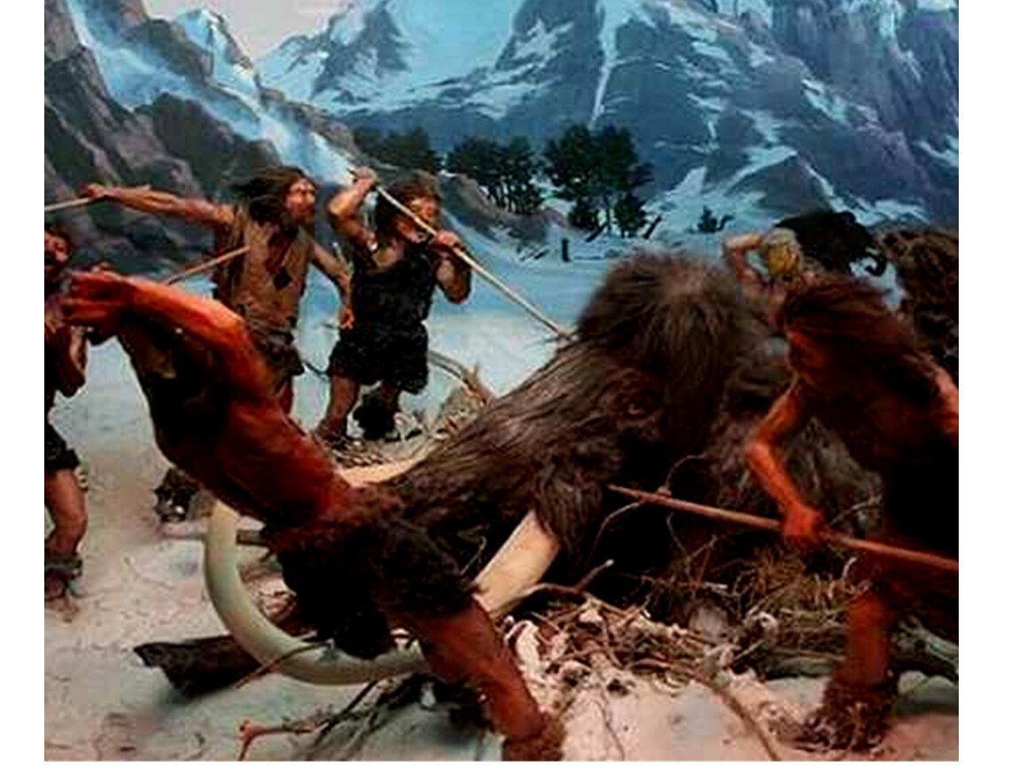 Гравюры Мамонтов