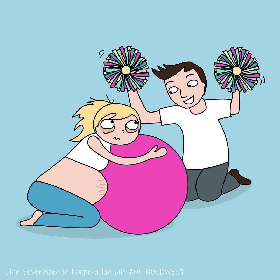 Беременность иллюстрации