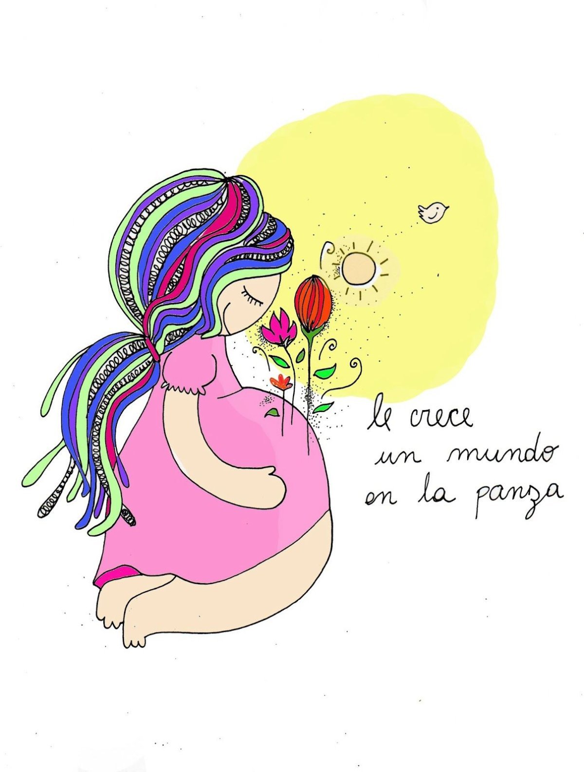 Смешные рисунки беременных