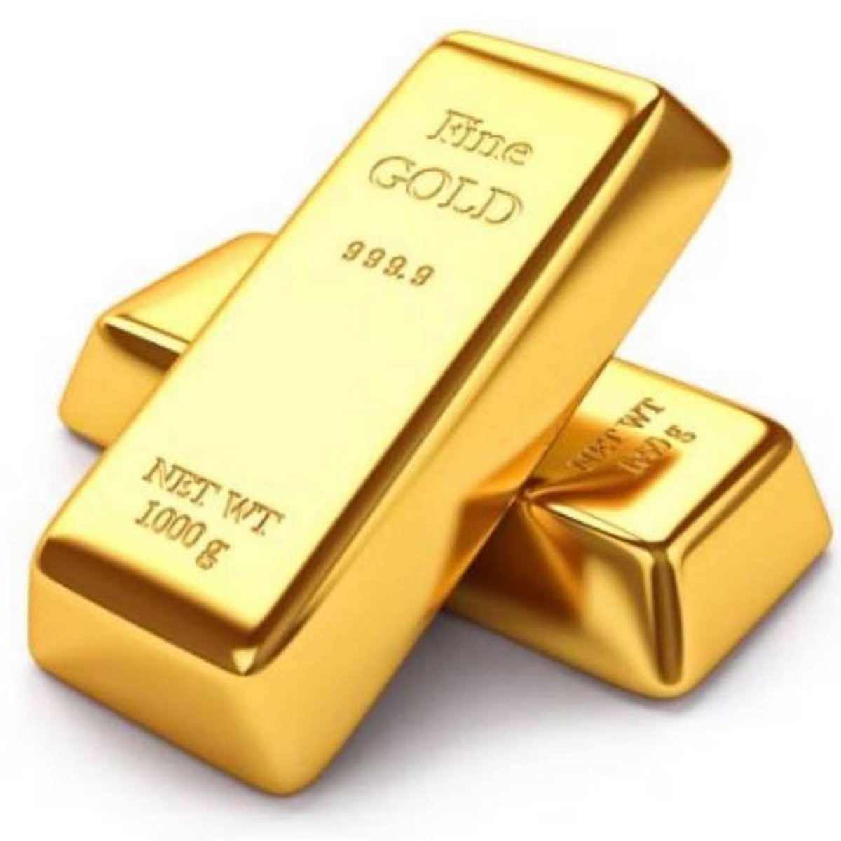 Золотые слитки 999.9 пробы 1 кг