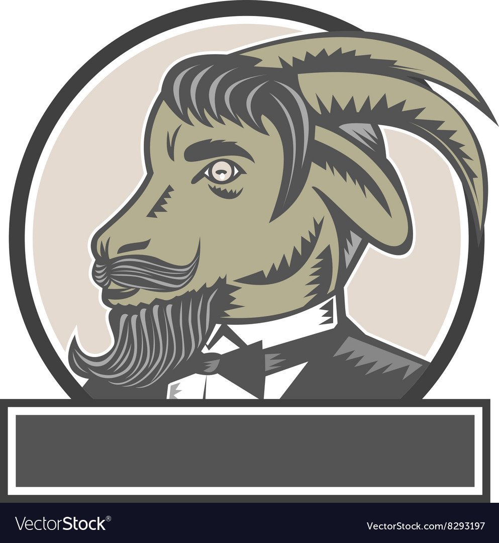 Козел бородатый логотип