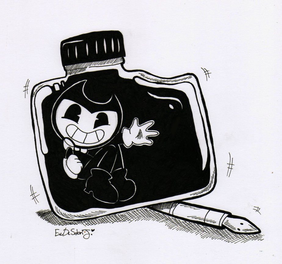 Баночка с чернилами БЕНДИ