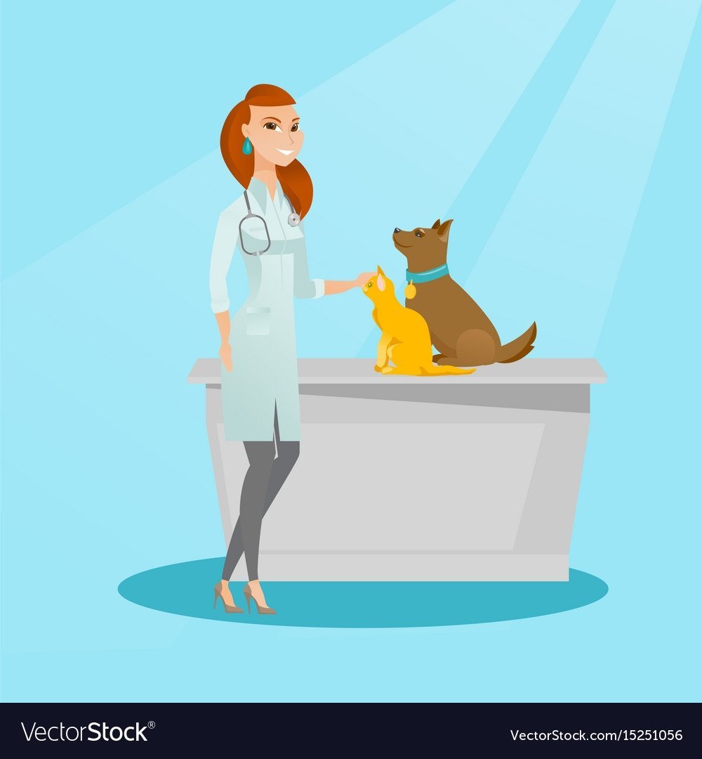 Фон для визитки ветеринарной клиники