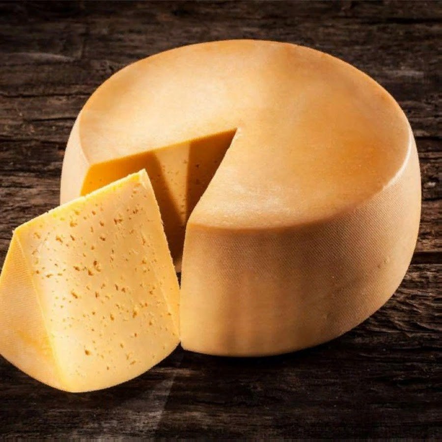 Сыр нарисованный круглый