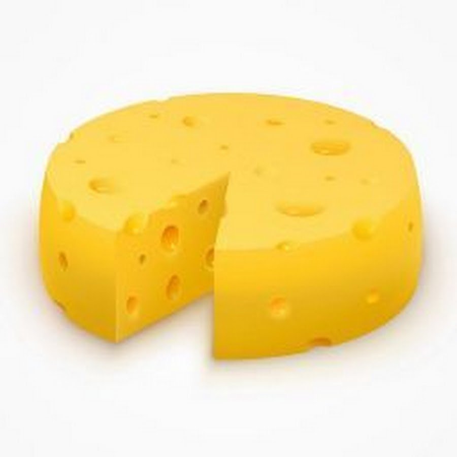 Круглый кусок сыра