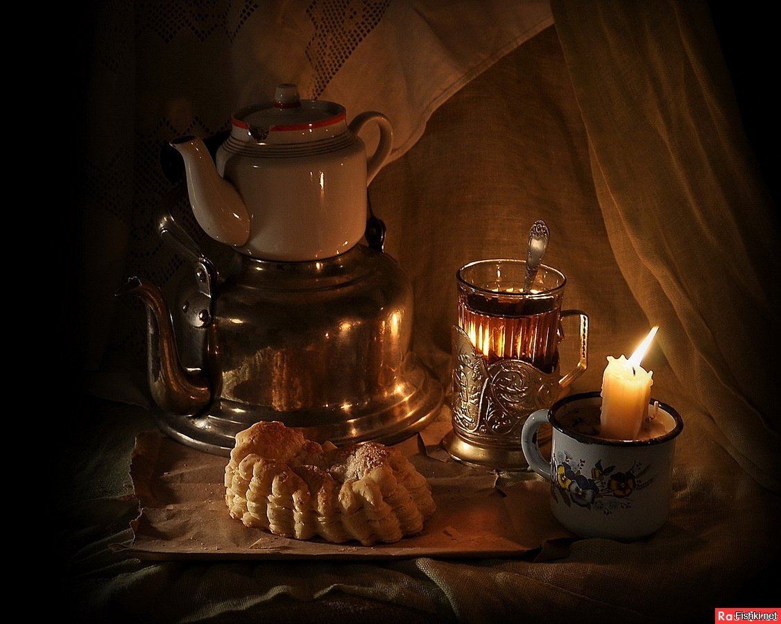 Приятного вечера за чашкой чая