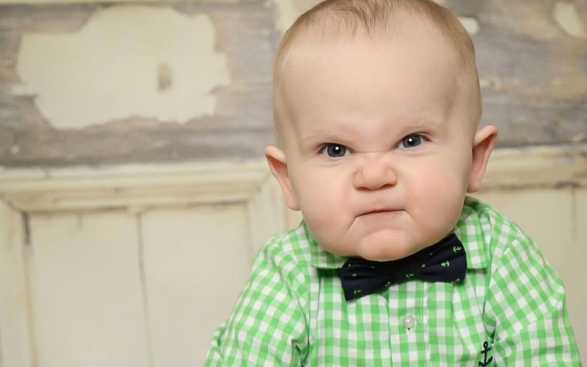 Хмурый ребенок