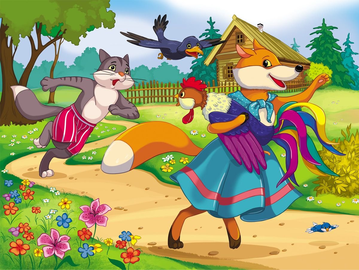 Петушок золотой гребешок. Сказка