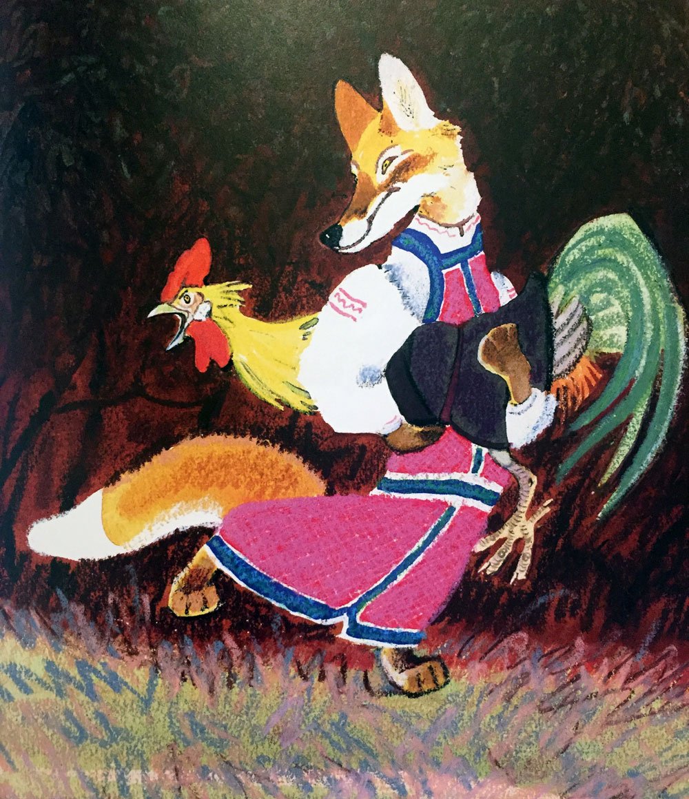 Петя петух золотой гребешок