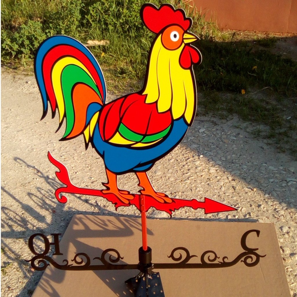 Петушок на заборе