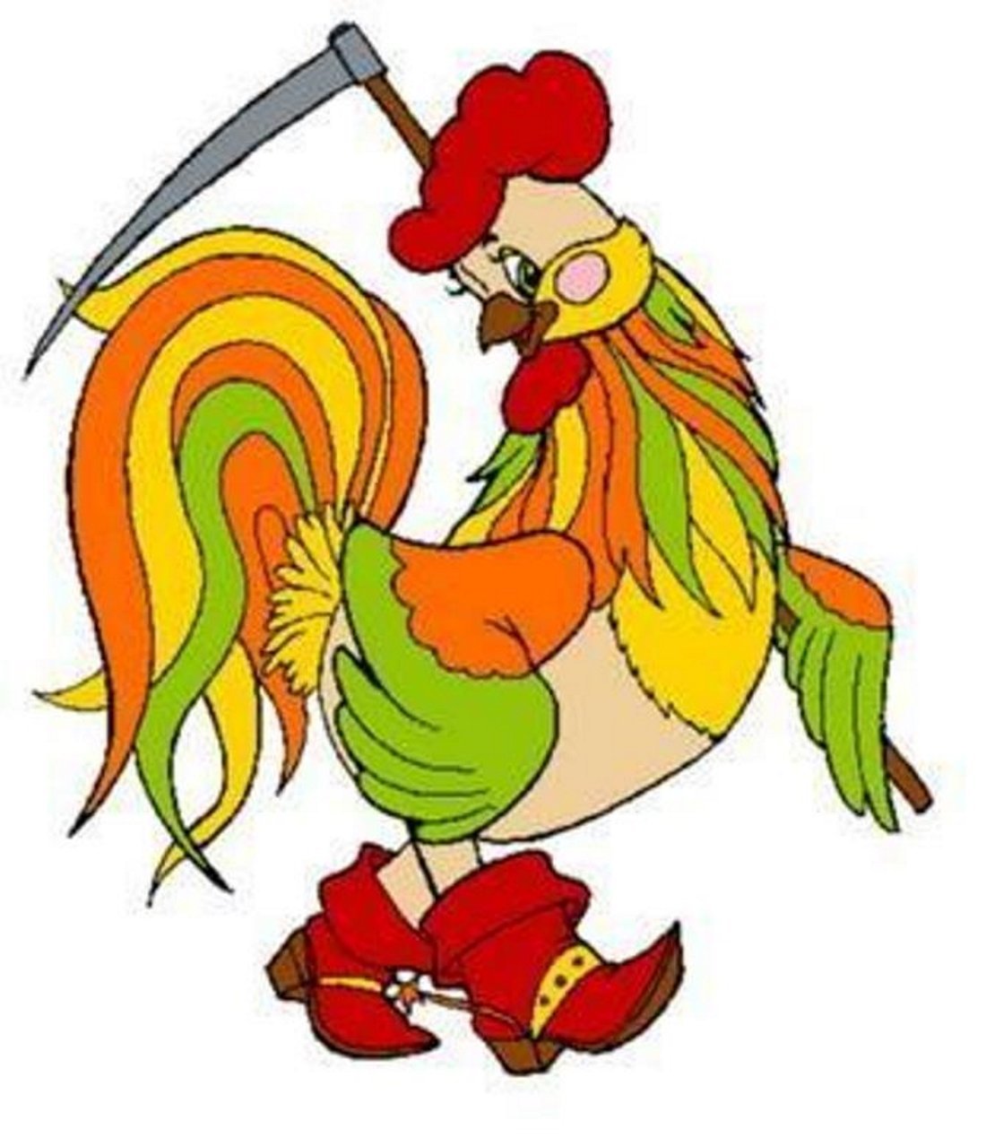 Петушок золотой гребешок книга панорама