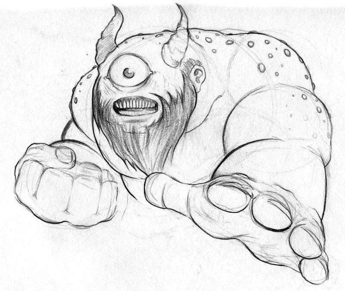 Смайлик Циклоп