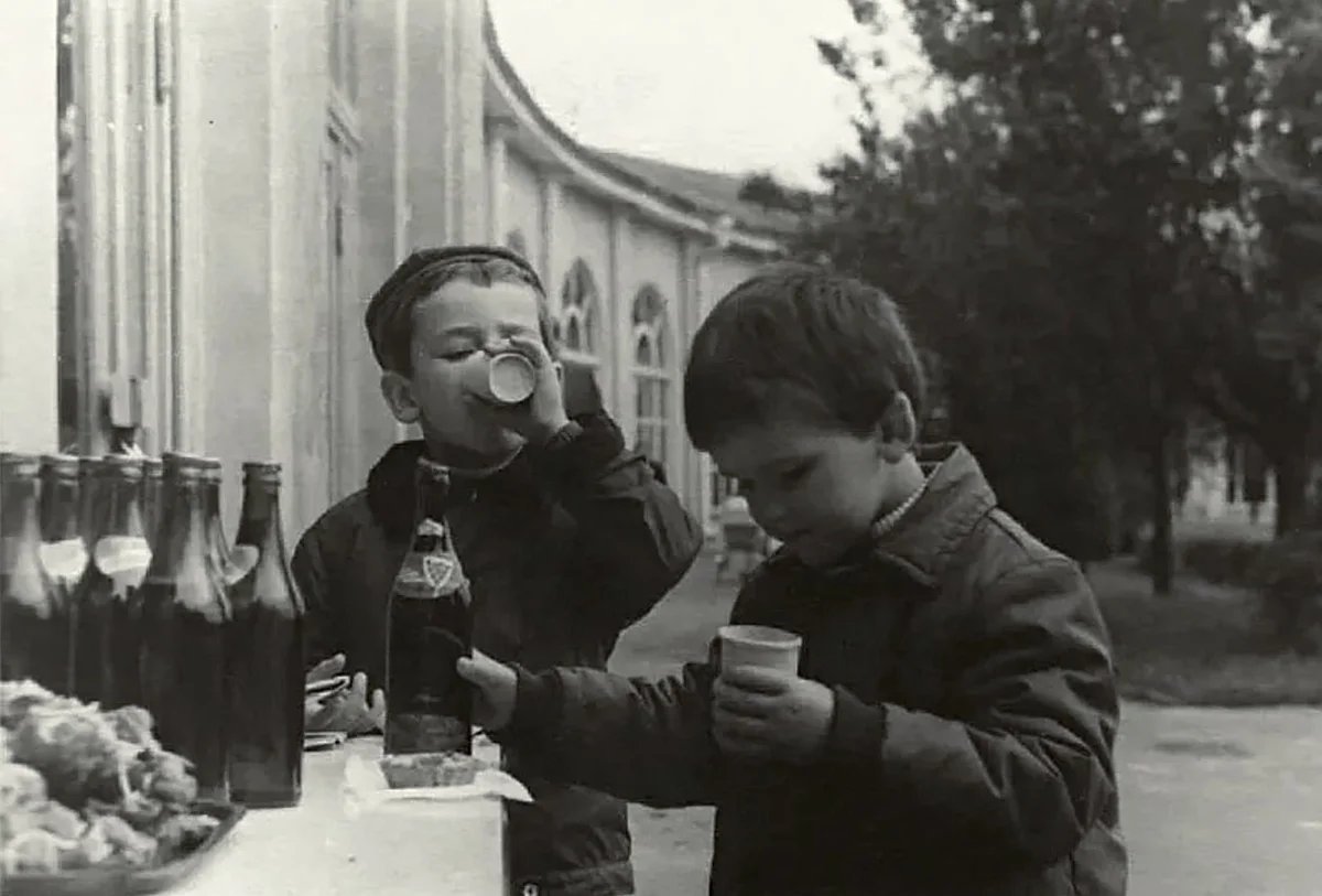 Этикетка на лимонаде ситро в СССР